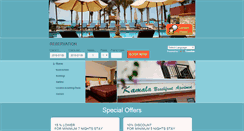 Desktop Screenshot of kamala-beachfrontapartment.com